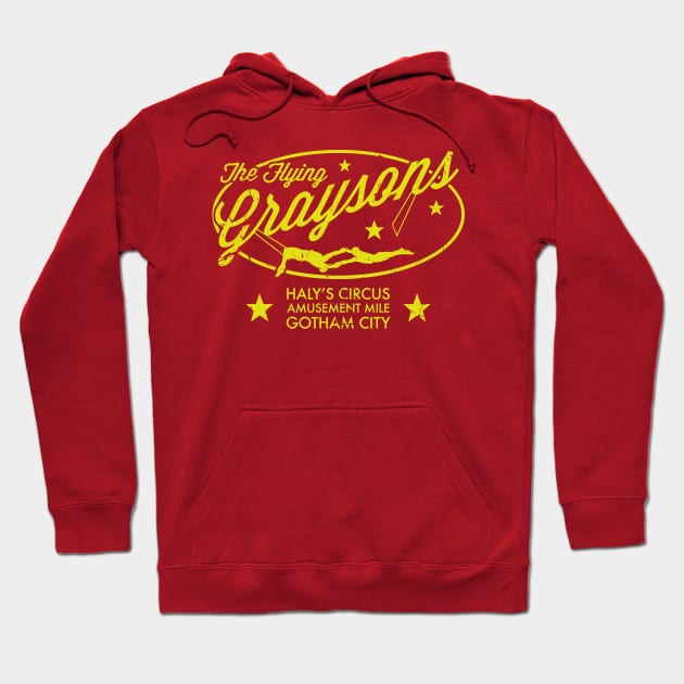 Flying Graysons Yellow Hoodie by PopCultureShirts